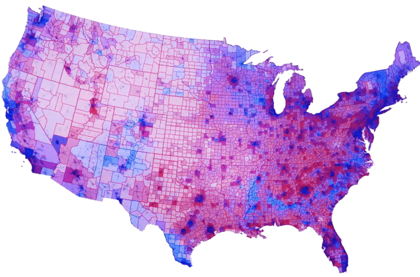 purple electoral map us