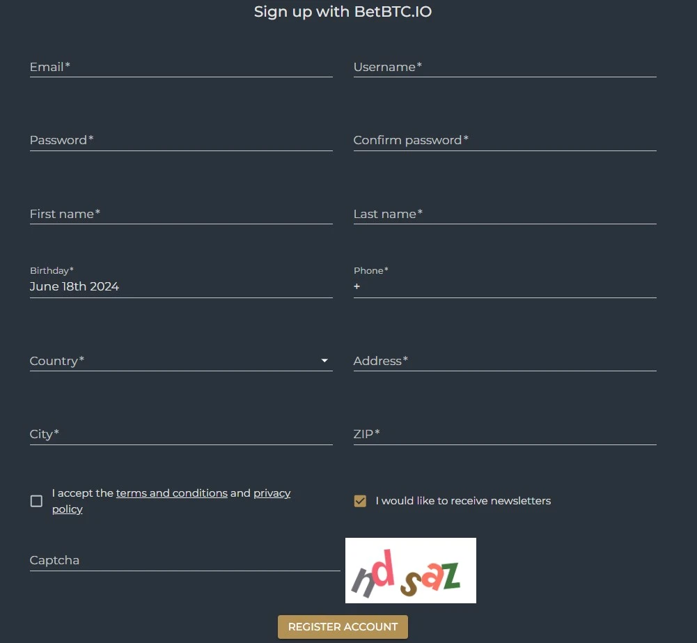 betbtc registration form