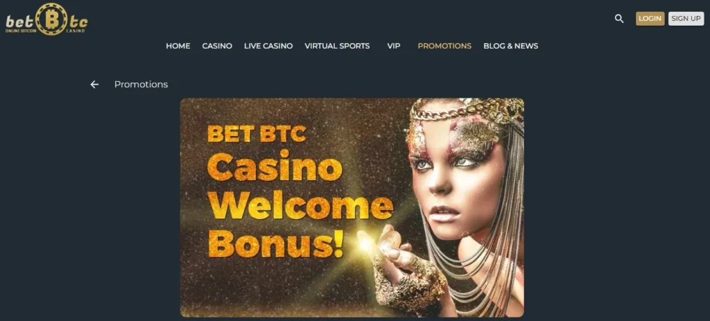 betbtc welcome bonus