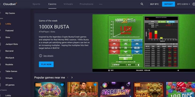 cloudbet-casino-home