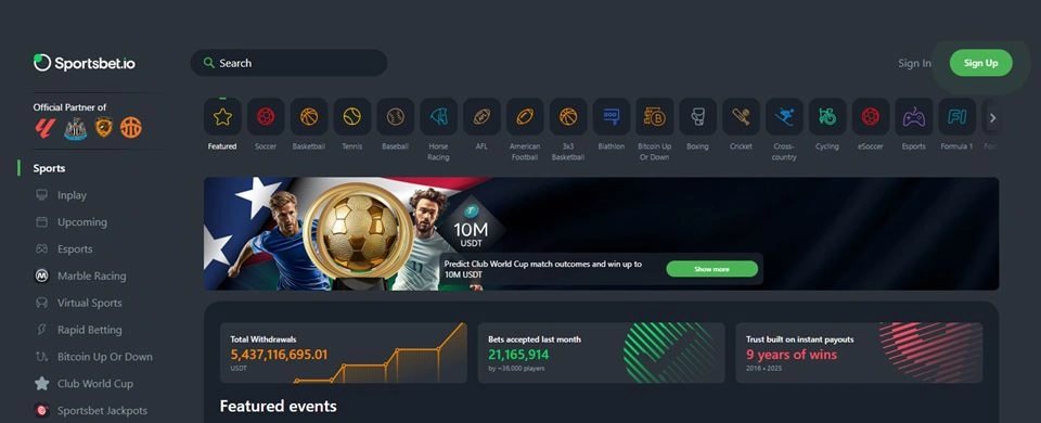 sportsbet.io sports betting