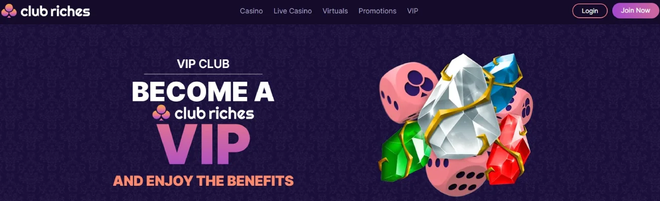 club riches vip program