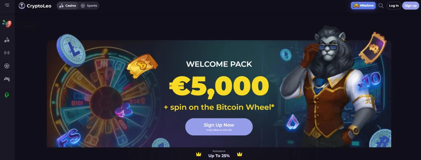 cryptoleo homepage