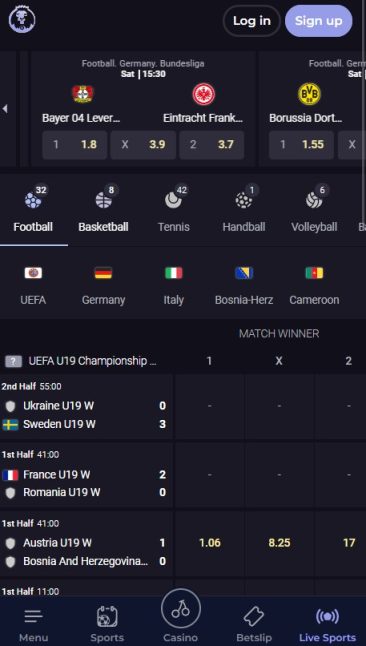 cryptoleo live betting