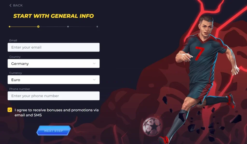 powbet registration form