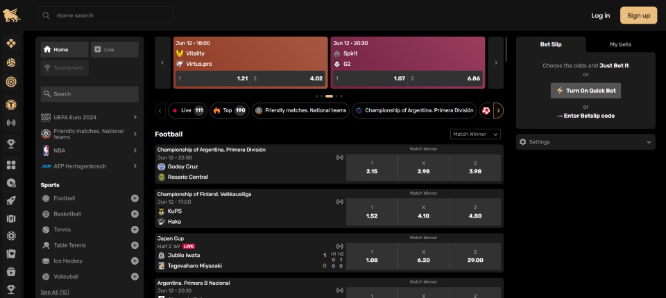 Fairspin sports betting