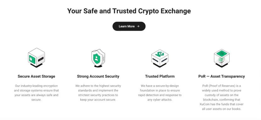 kucoin safety features
