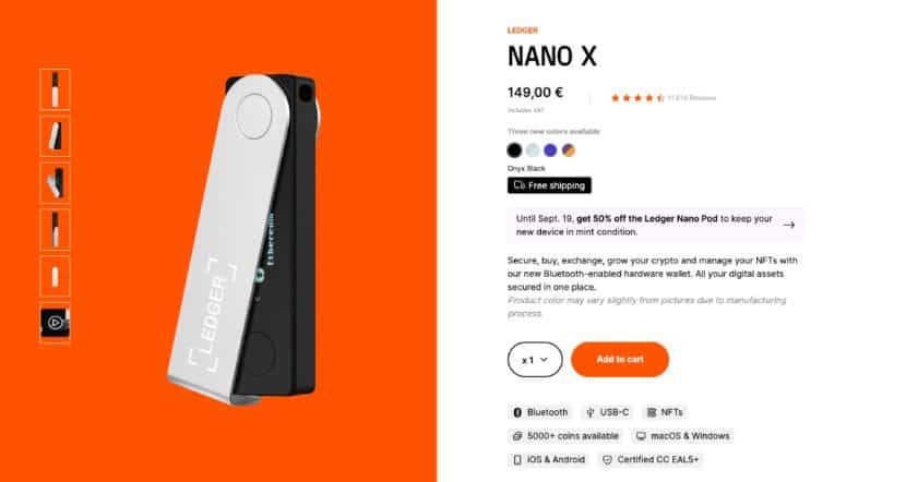 ledger nano x wallet review