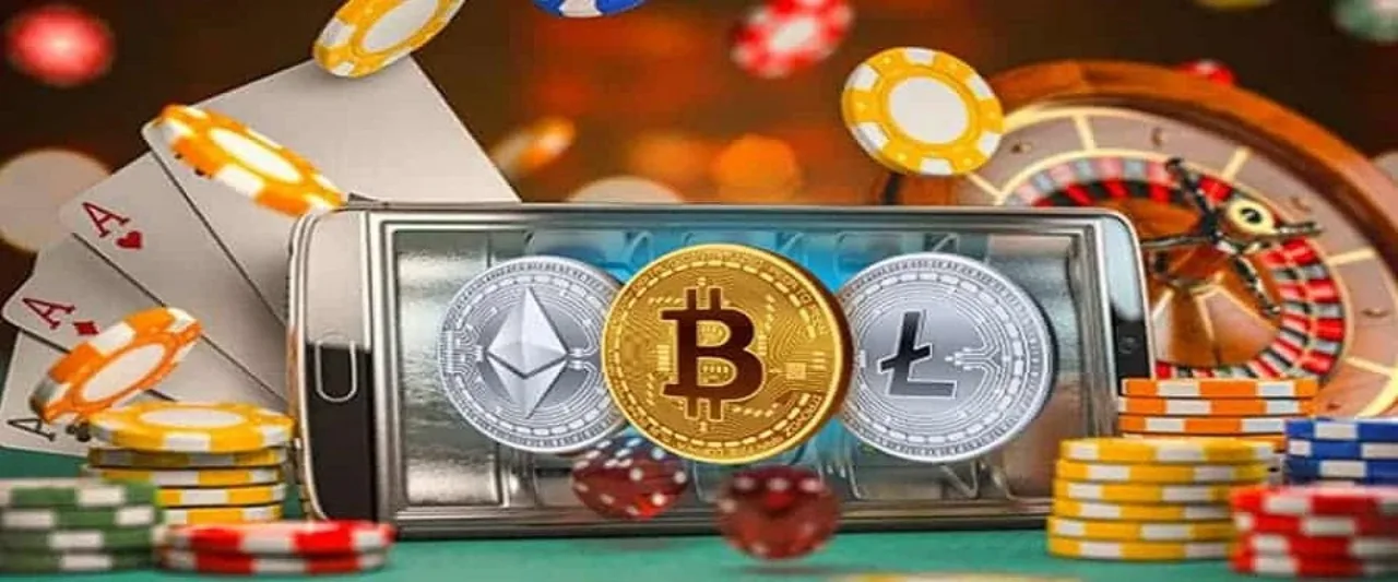 crypto casinos and gambling sites image