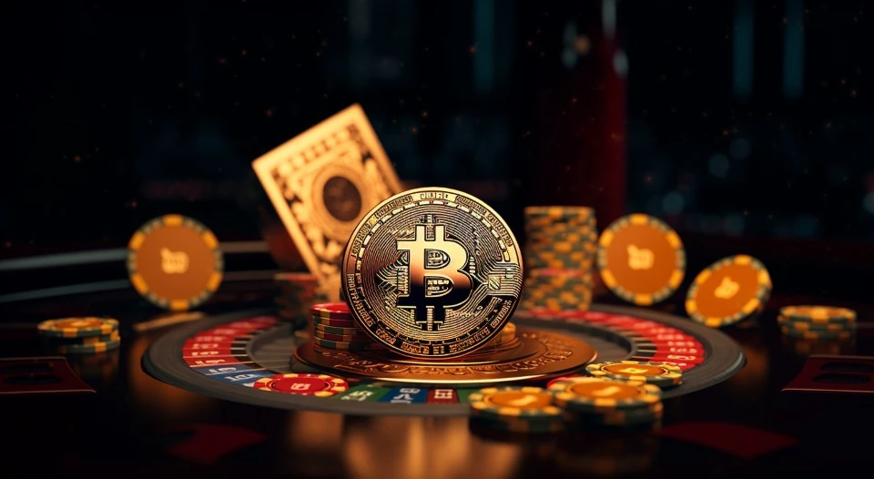 bitcoin and crypto casino image