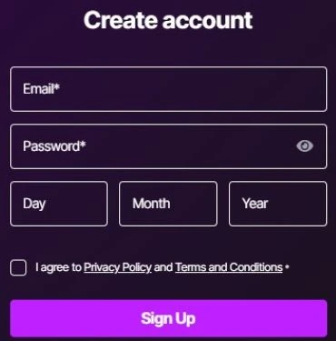 JustCasino Registration