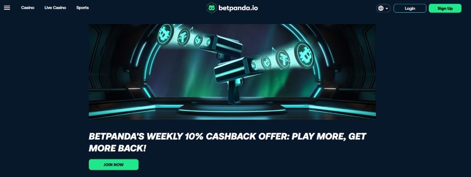 betpanda cashback promotion