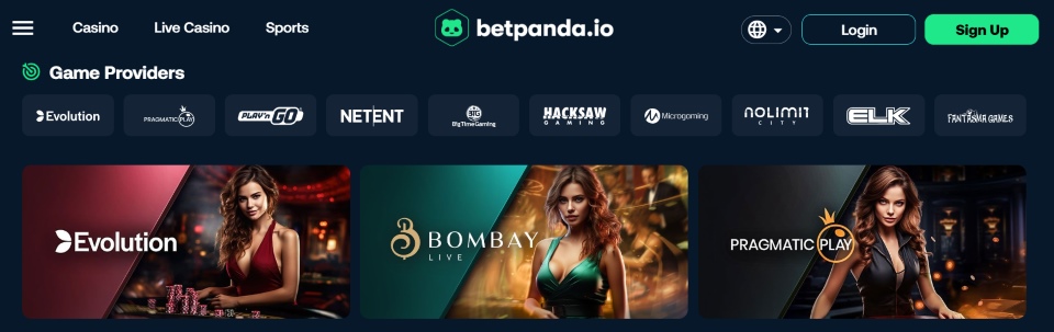 betpanda game providers