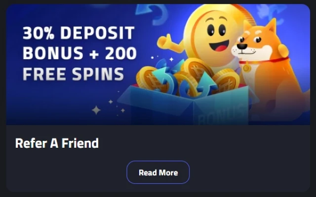 mBit Casino refer a friend promotion