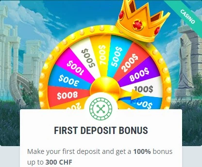 22Bet Casino first deposit bonus