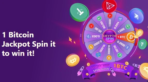 Crypto games.io spin and win