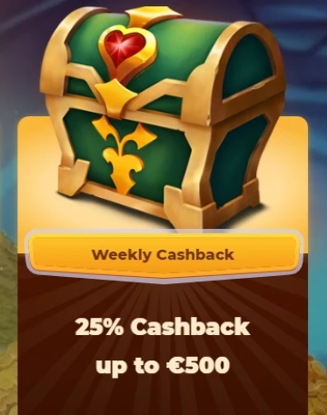 WinLegends Casino Weekly Cashback