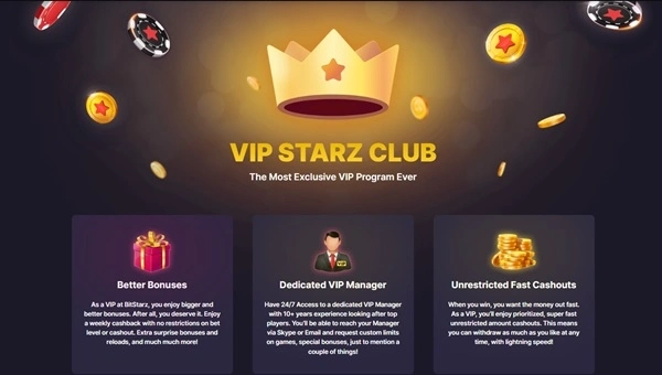 bitStarz casino VIP Club