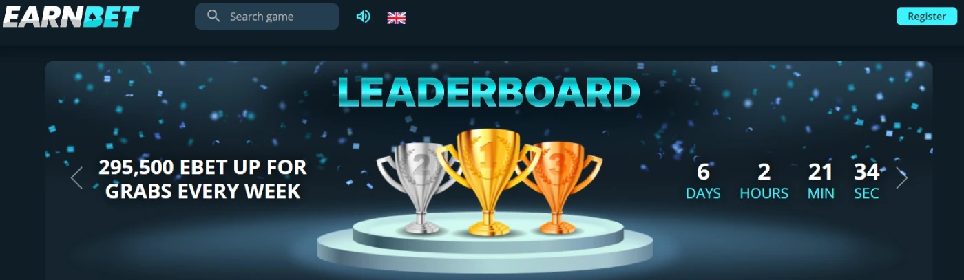 earnbet leaderboard