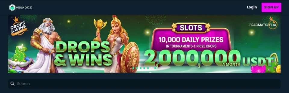 mega dice casino tournaments