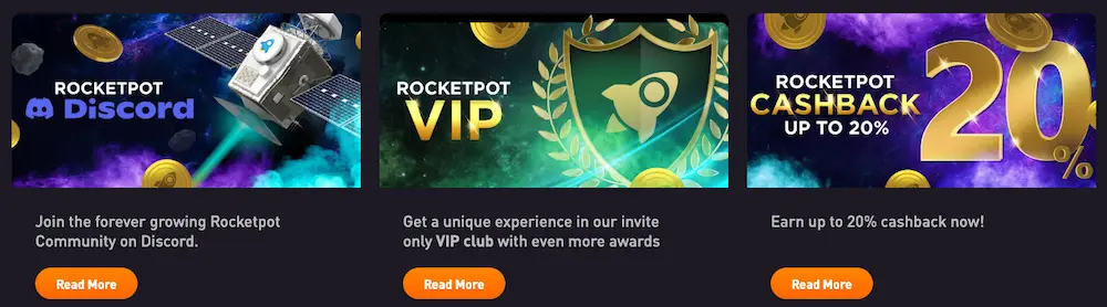 rocketpot bonuses