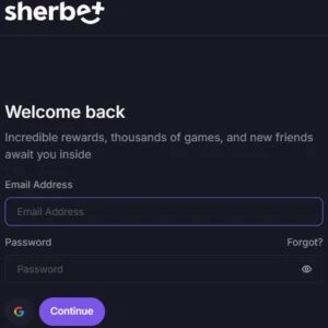 Sherbet Casino Registration