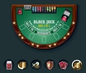 deviation from standard blackjack strategy