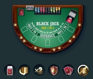deviation from standard blackjack strategy