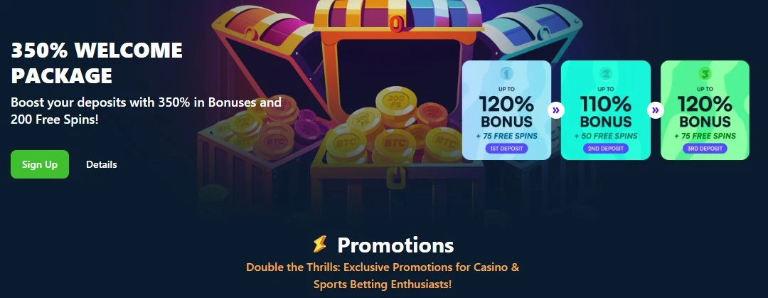 Wild.io Casino bonus 