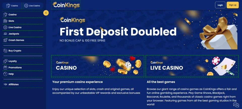 CoinKings casino