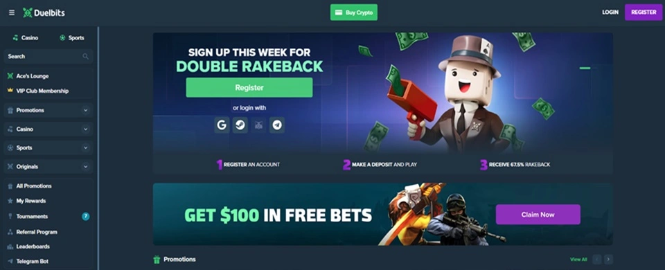 Duelbits Sportsbook