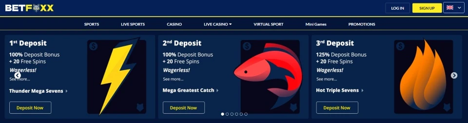 betfoxx casino welcome bonus