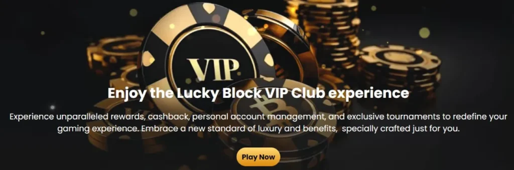 lucky block VIP program
