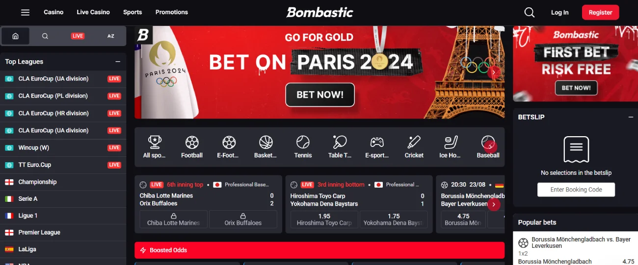 bombastic sportsbook