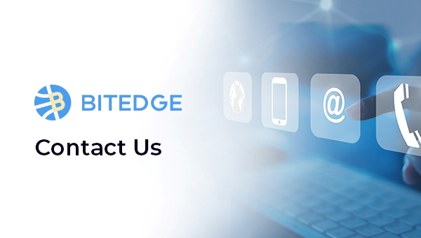 contact us at Bitedge