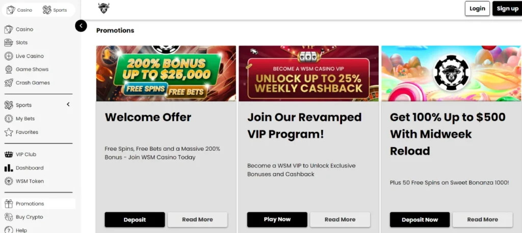 wsm casino promotions