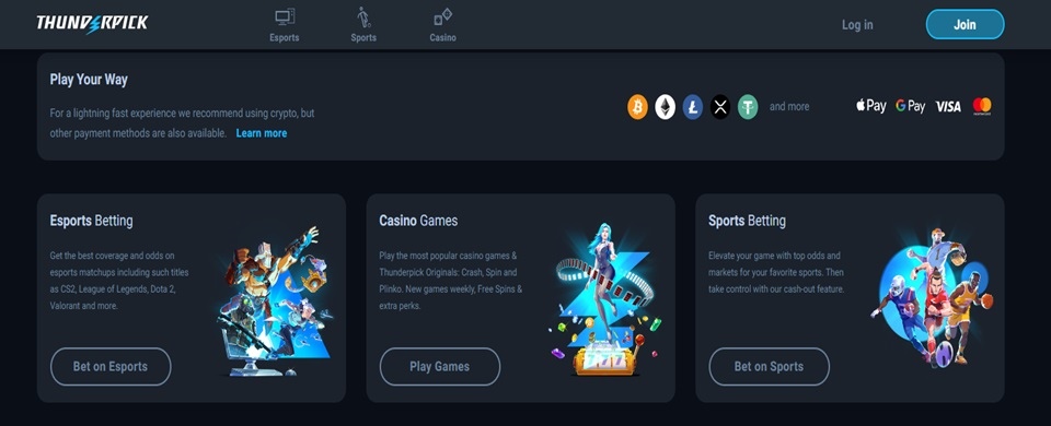 Thunderpick sportsbook