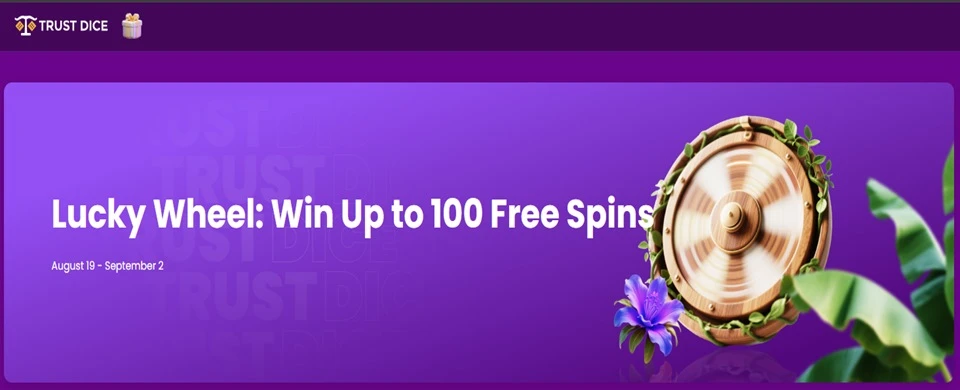 TrustDice free Spin offer