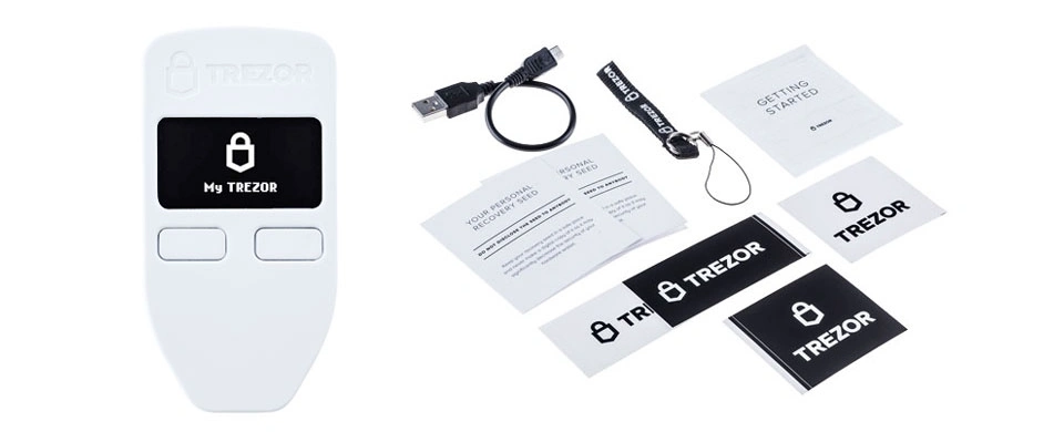 Unboxing Trezor Model One