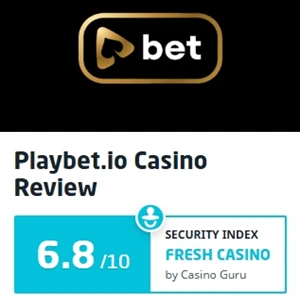 playbet.io rating on casino guru