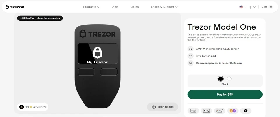 trezor One - buy