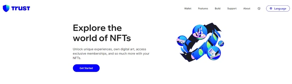 trust wallet NFTs