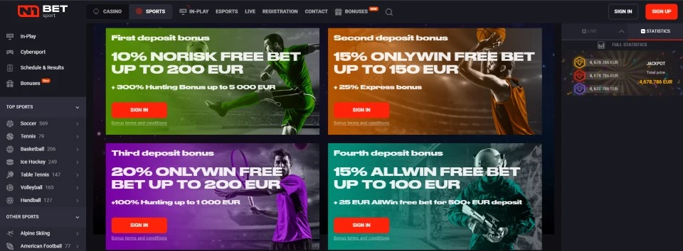 N1Bet sports