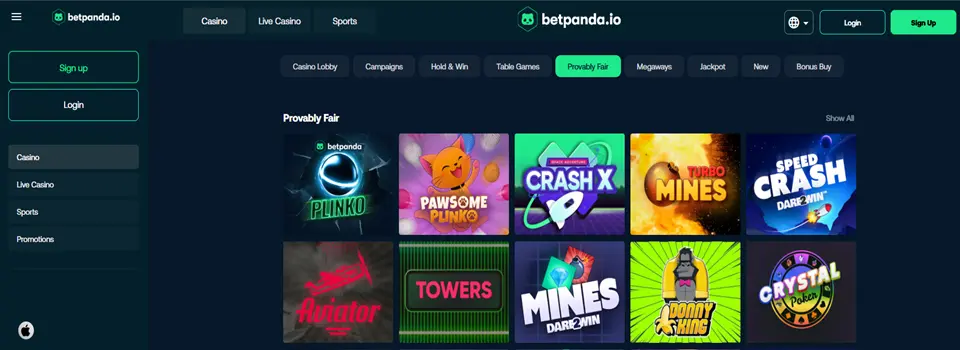 Betpanda.io casino