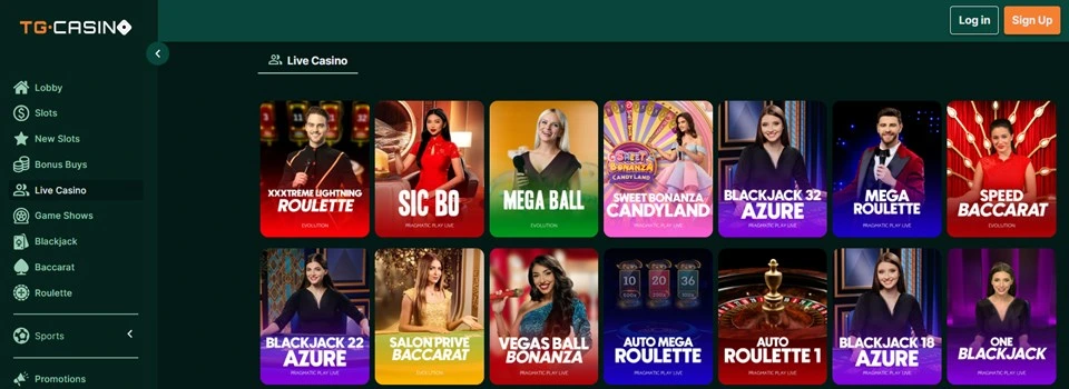 TG Live Casino