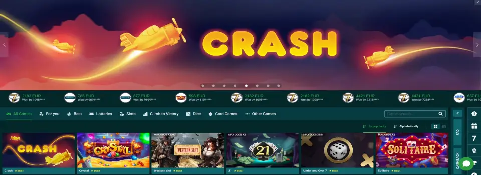 22bet Casino Games