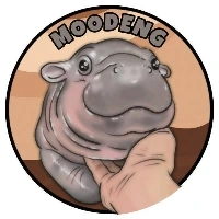 MOODENG coin logo