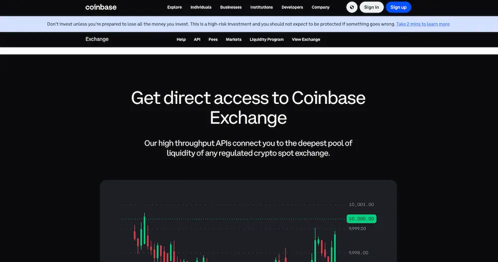 coinbase crypto exchange