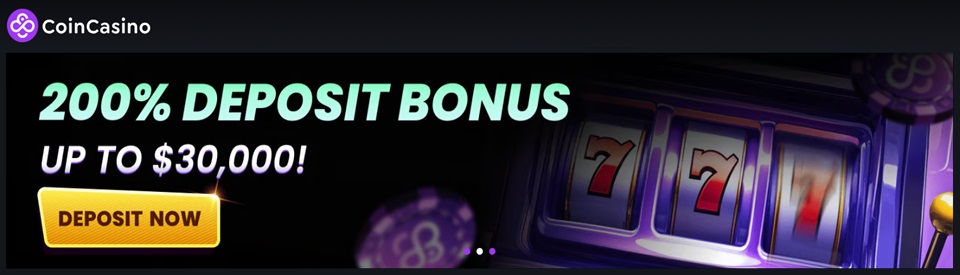 CoinCasino Welcome Bonus