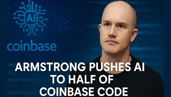 Armstrong Pushes AI to Half of Coinbase Code